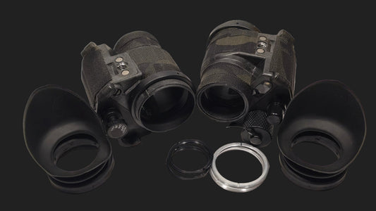 X2 Used Pvs-14 Housings with black camo wraps