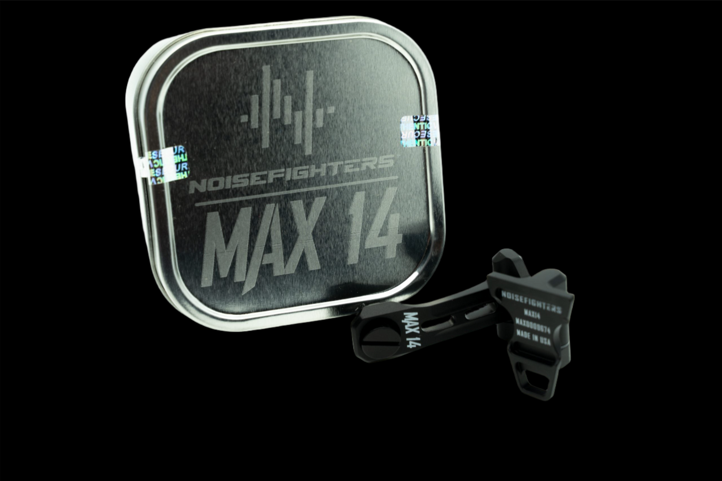 Noisefighters MAX-14 All Metal J-Arm